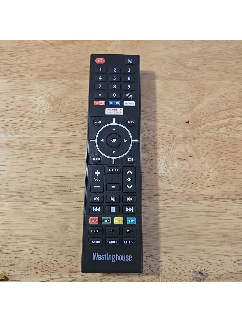 Remote Control for Westinghouse WD32HBR105 Smart TV Replacement